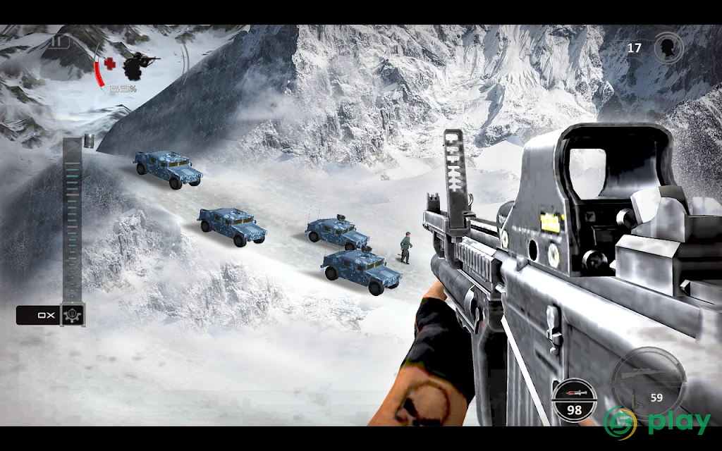 Mountain Sniper Shooting: 3D FPS — скриншот 1