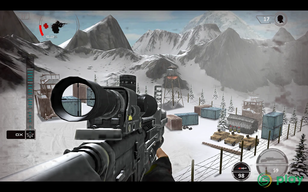 Mountain Sniper Shooting: 3D FPS — скриншот 2