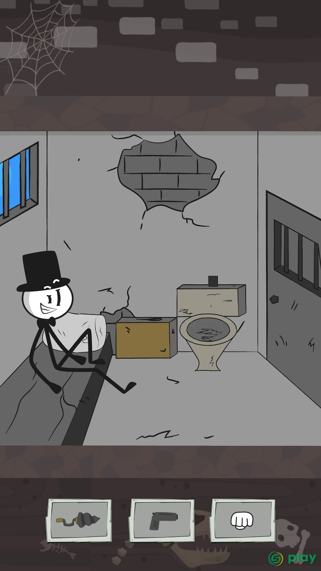 Prison Escape: Stickman Adventure — скриншот 1
