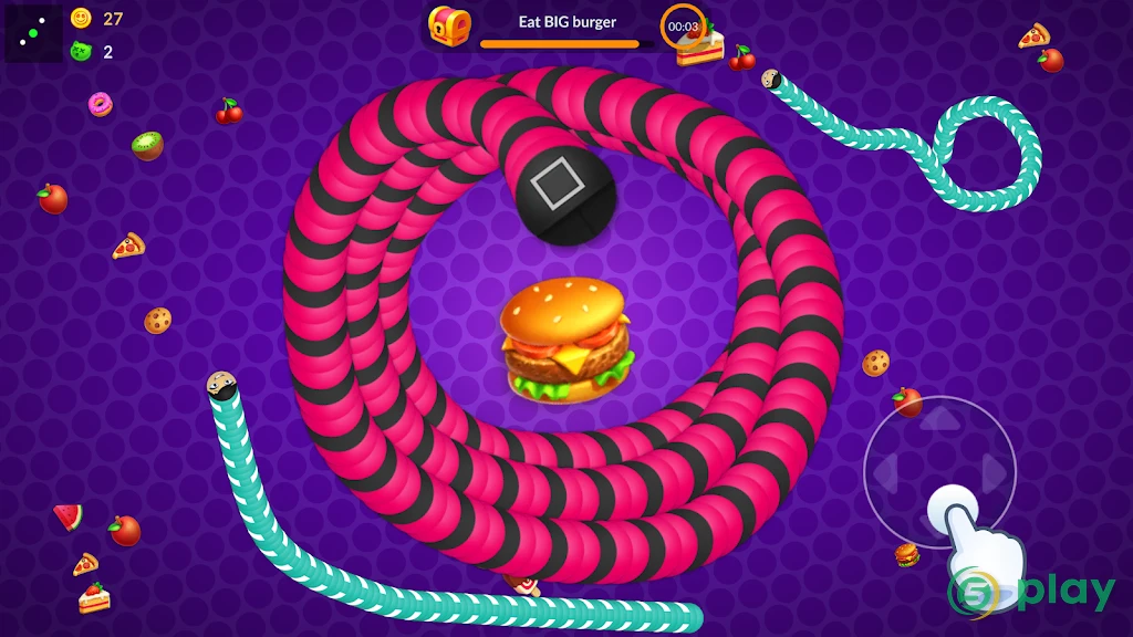 Snake.is - io Игры со змеями — скриншот 1