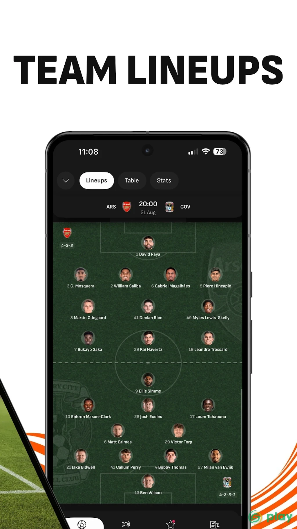 LiveScore: Live Sports Scores — скриншот 2