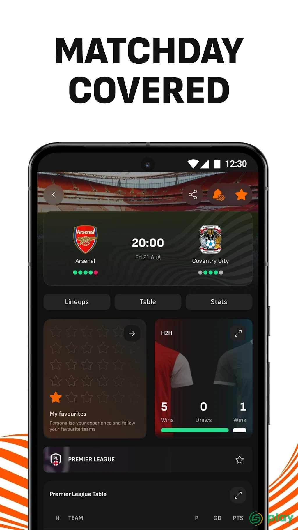 LiveScore: Live Sports Scores — скриншот 3