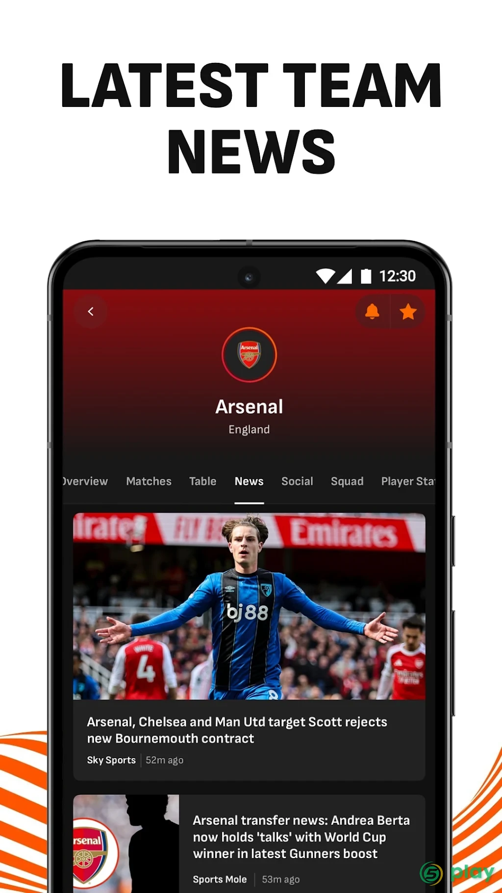 LiveScore: Live Sports Scores — скриншот 4