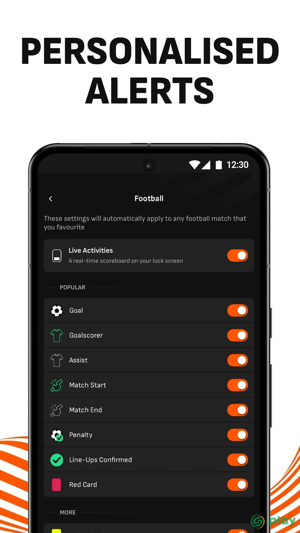 LiveScore: Live Sports Scores — скриншот 7