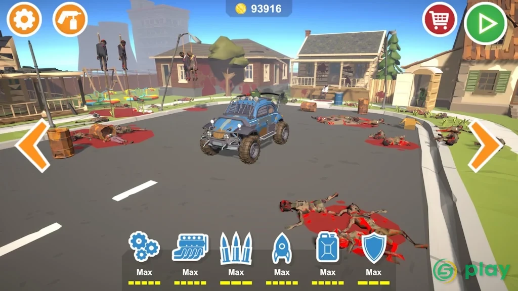Zombie Crush Driver: Выживи в зомби апокалипсисе — скриншот 1