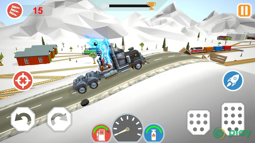 Zombie Crush Driver: Выживи в зомби апокалипсисе — скриншот 2
