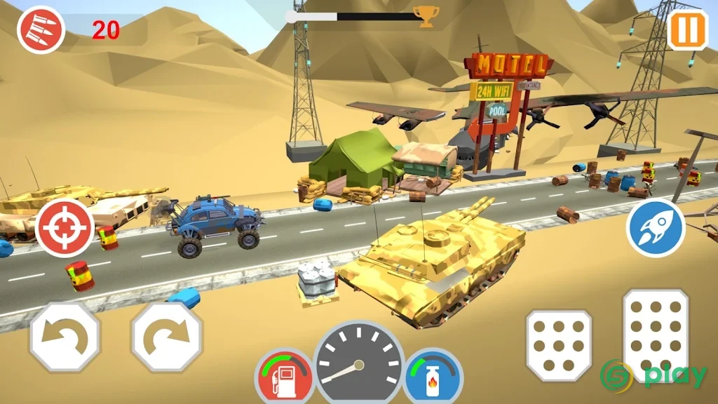 Zombie Crush Driver: Выживи в зомби апокалипсисе — скриншот 3