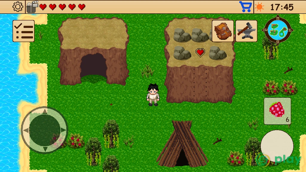 Survival RPG - Поиск сокровищ приключенческая 2d — скриншот 11