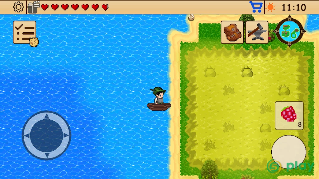 Survival RPG - Поиск сокровищ приключенческая 2d — скриншот 4