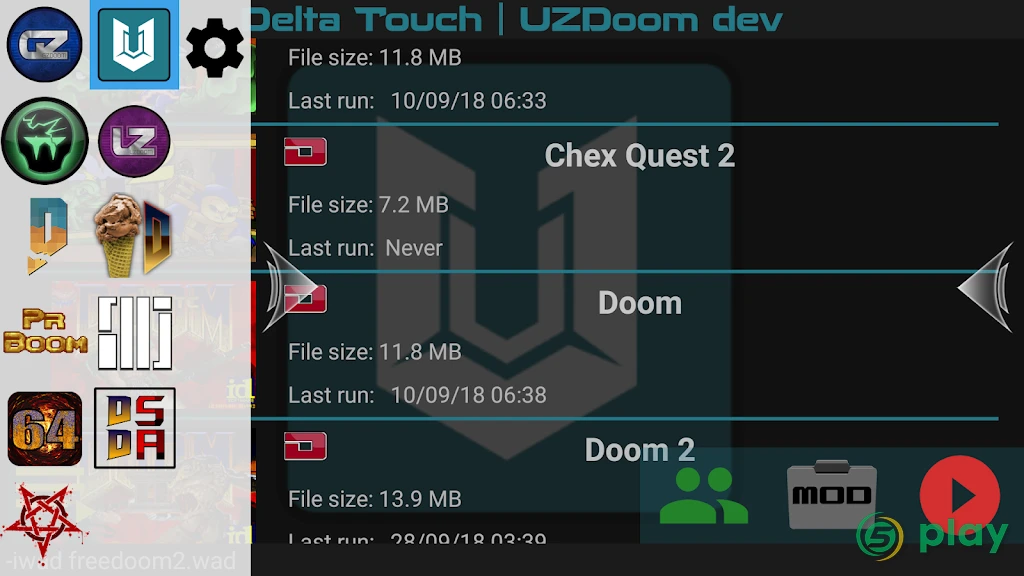 Delta Touch [THE Doom engine source port] — скриншот 1