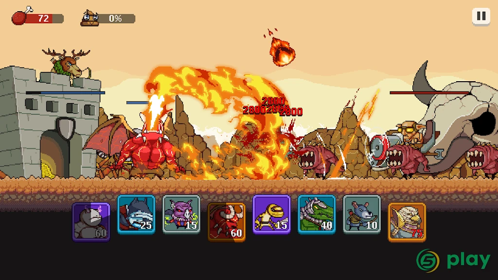 Monsters War: Epic TD Strategy Offline Games — скриншот 2