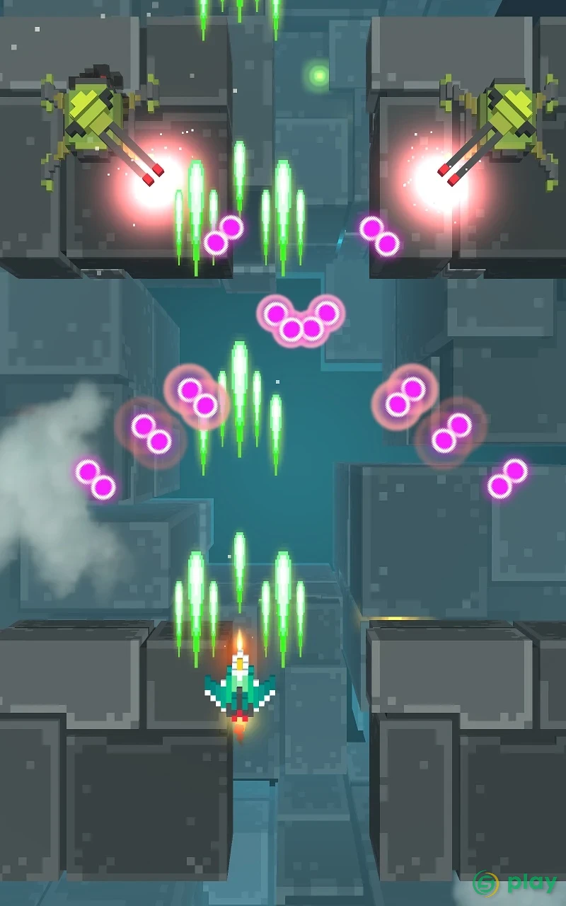 Sky Wings: Pixel Fighter 3D — скриншот 6