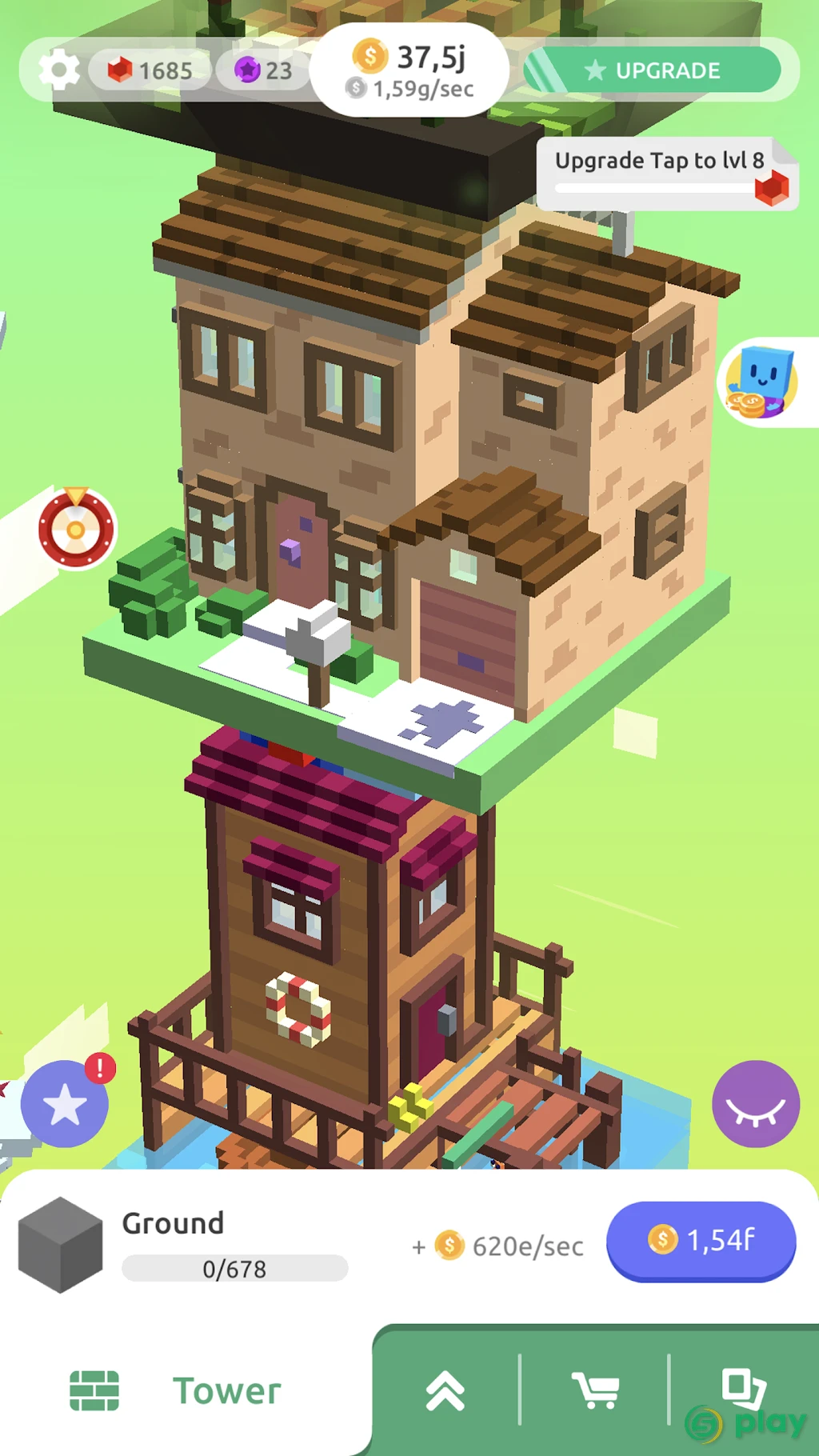 TapTower - Строить башню из блоков — скриншот 6