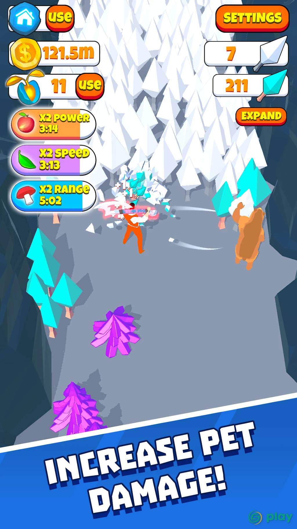 Idle Lumberjack 3D — скриншот 8