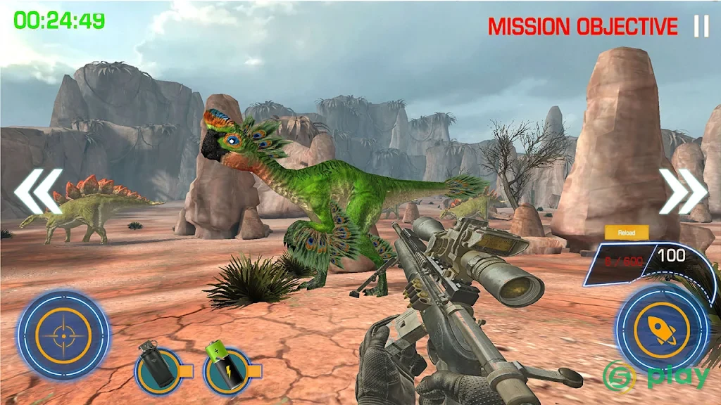Dinosaur Hunter 3D — скриншот 2