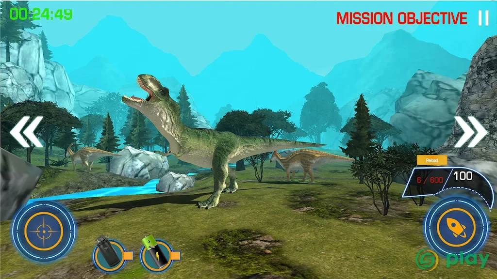 Dinosaur Hunter 3D — скриншот 3
