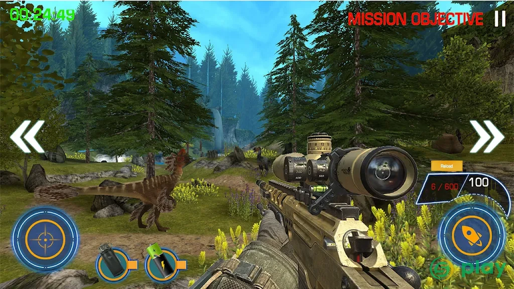 Dinosaur Hunter 3D — скриншот 4