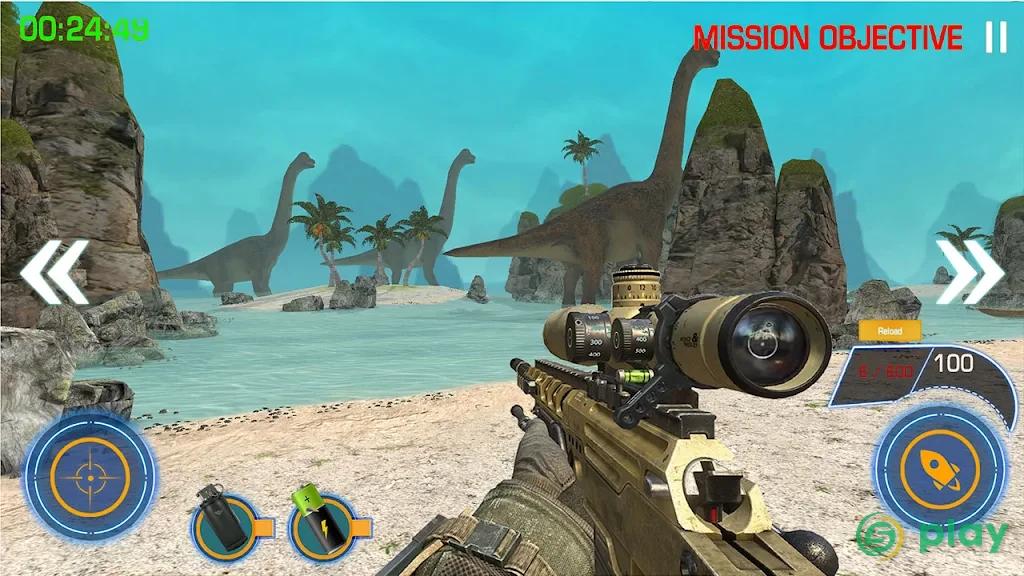 Dinosaur Hunter 3D — скриншот 6