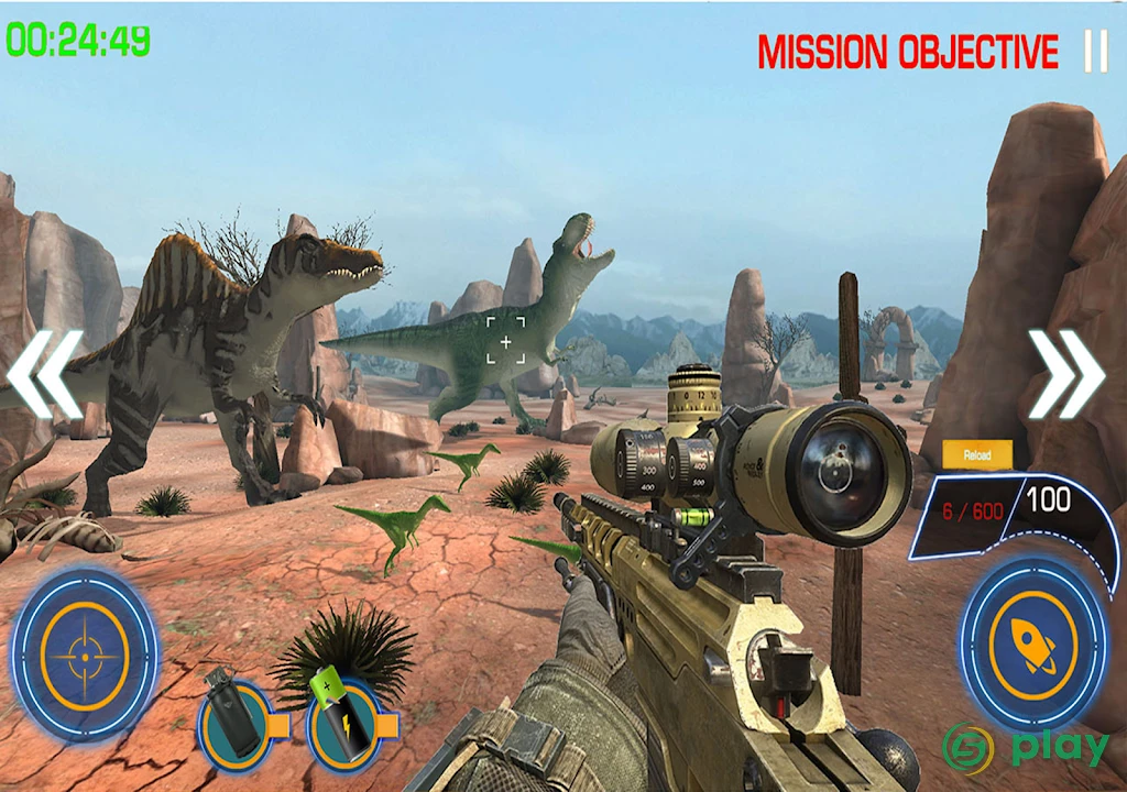 Dinosaur Hunter 3D — скриншот 7