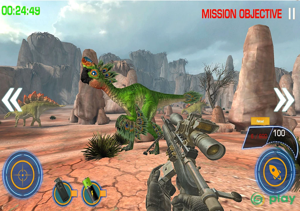 Dinosaur Hunter 3D — скриншот 8