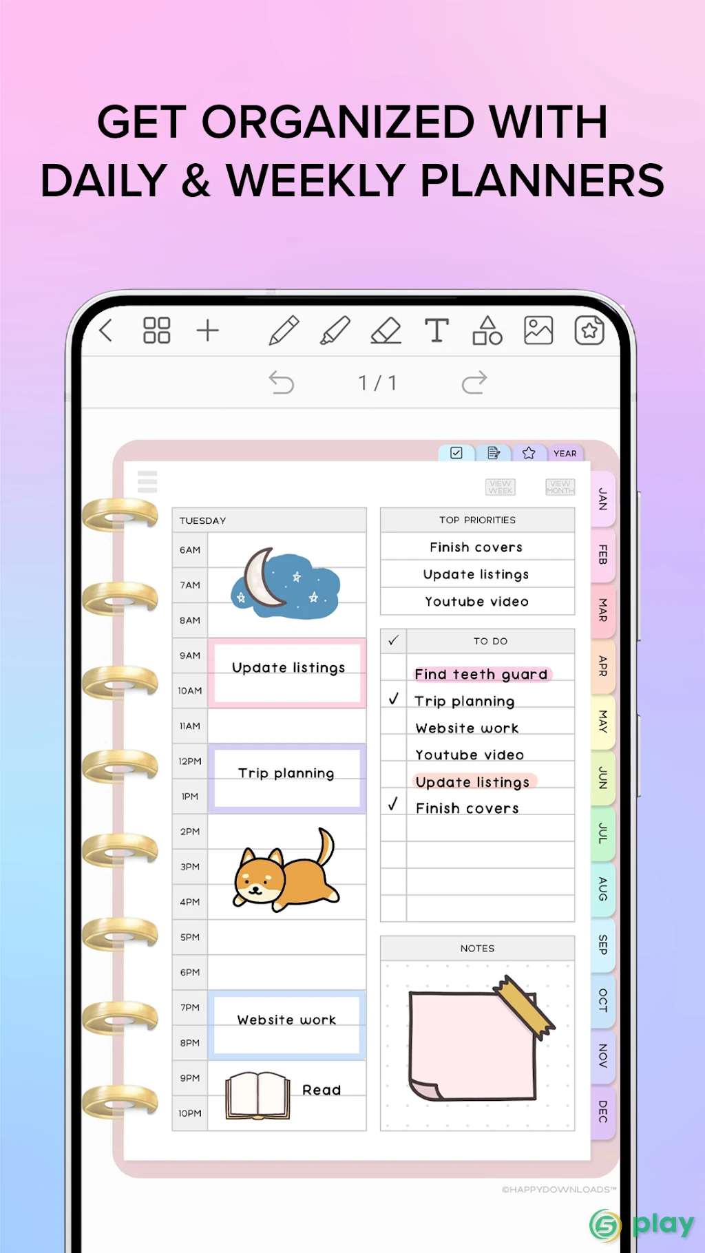 Penly: Digital Planner & Notes — скриншот 3