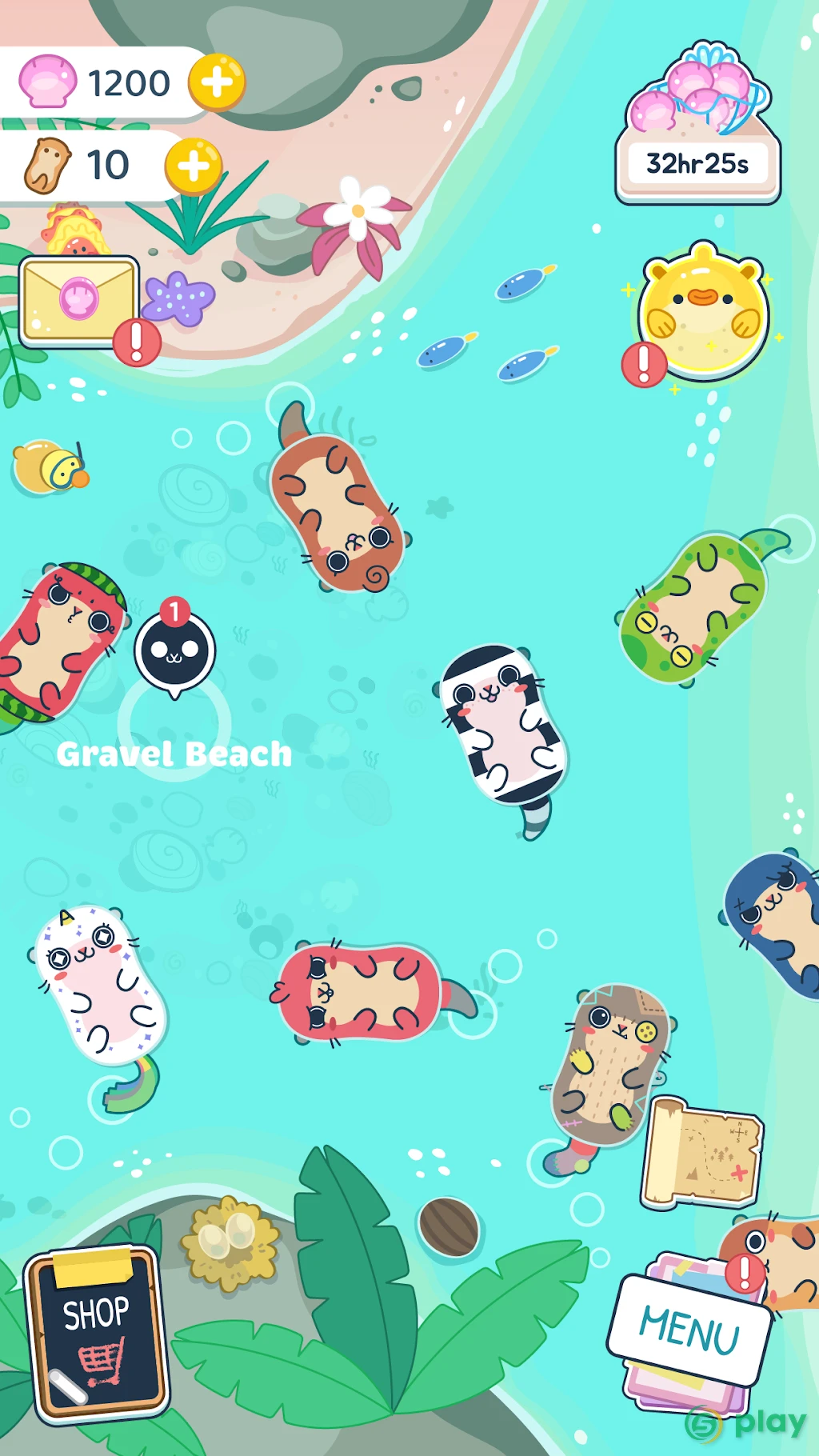 Otter Ocean - Treasure Hunt — скриншот 5