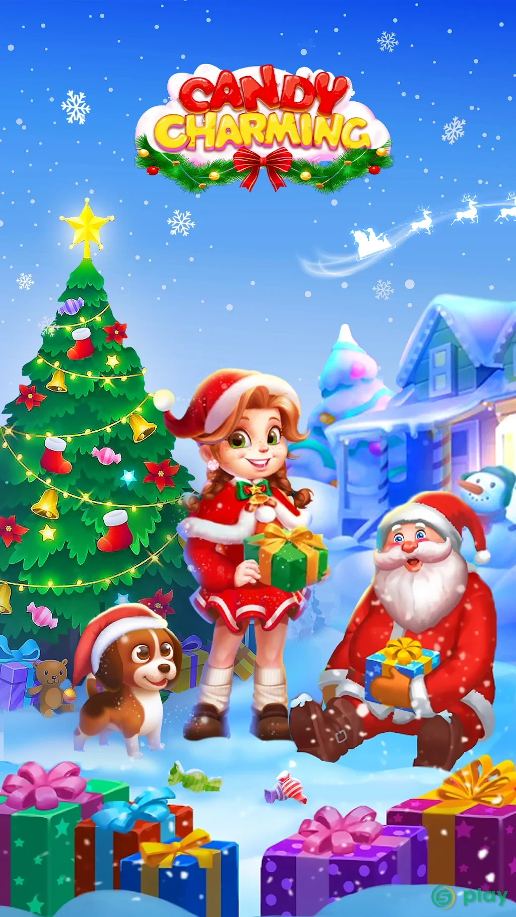 Candy Charming - 2020 Match 3 Puzzle Free Games — скриншот 1
