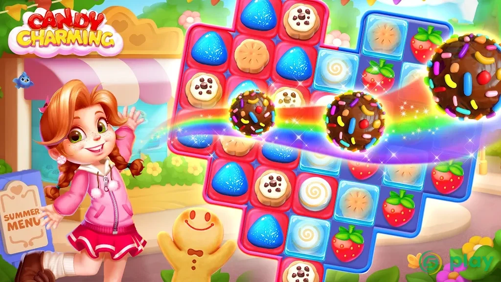 Candy Charming - 2020 Match 3 Puzzle Free Games — скриншот 5