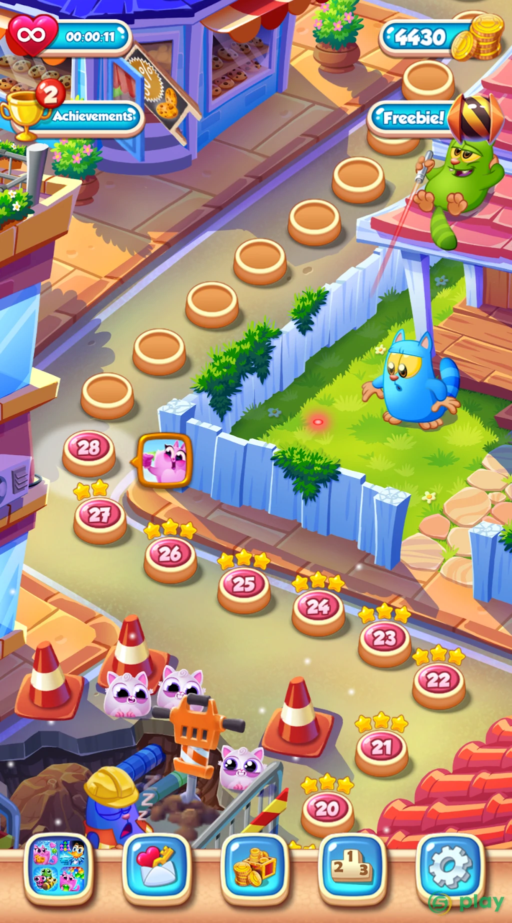 Cookie Cats Blast — скриншот 6