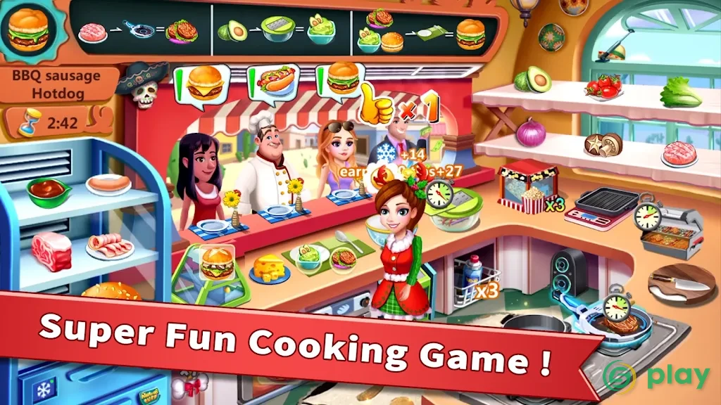 Rising Super Chef 2: игра о приготовлении пищи — скриншот 1