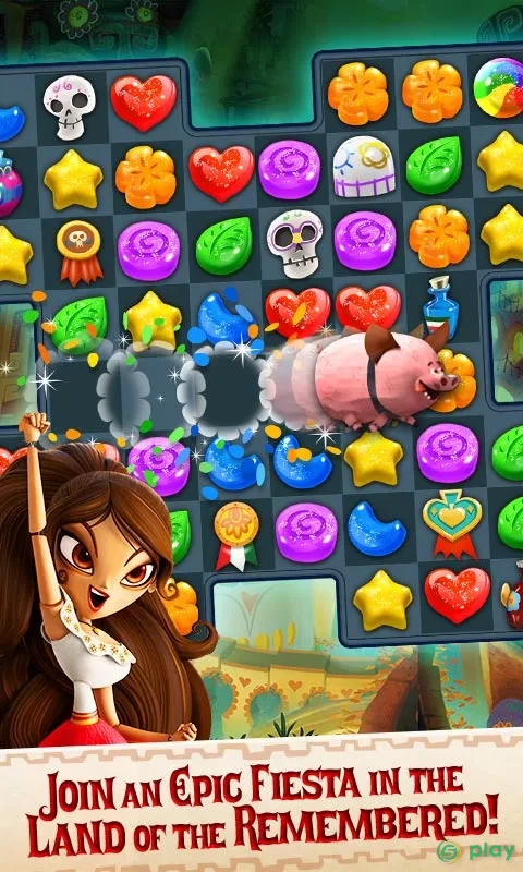 Sugar Smash: Book of Life — скриншот 2