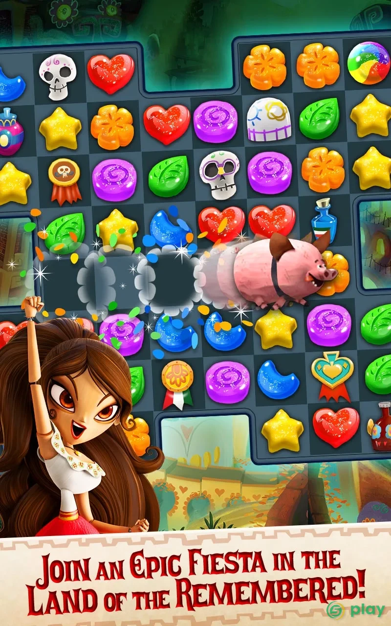 Sugar Smash: Book of Life — скриншот 8
