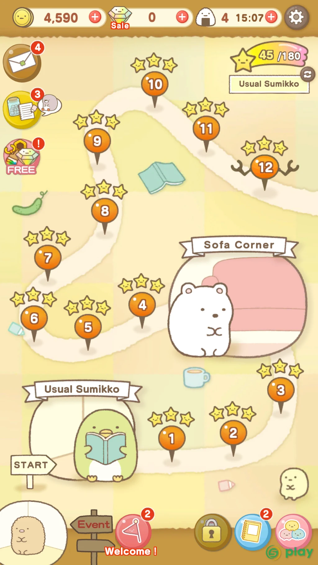 Sumikko gurashi-Puzzling Ways — скриншот 8
