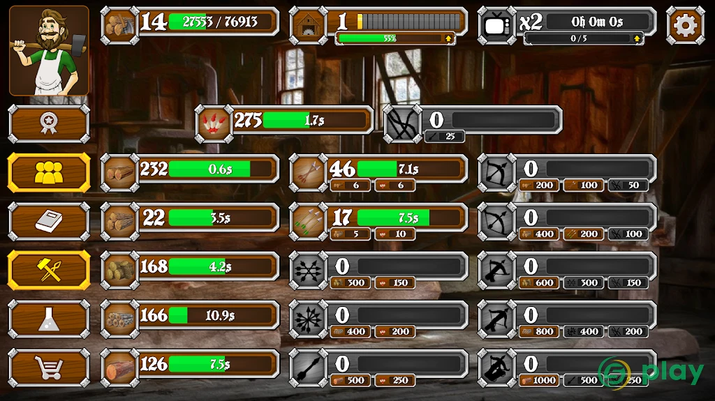 Craftsmith - Idle Crafting Game — скриншот 5