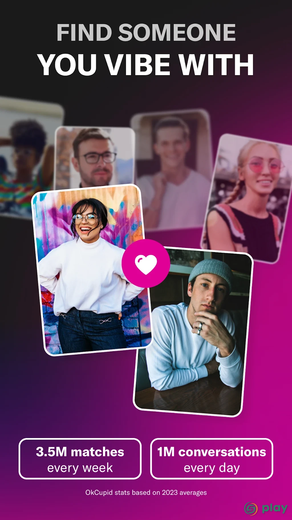 OkCupid - The Online Dating App for Great Dates — скриншот 1