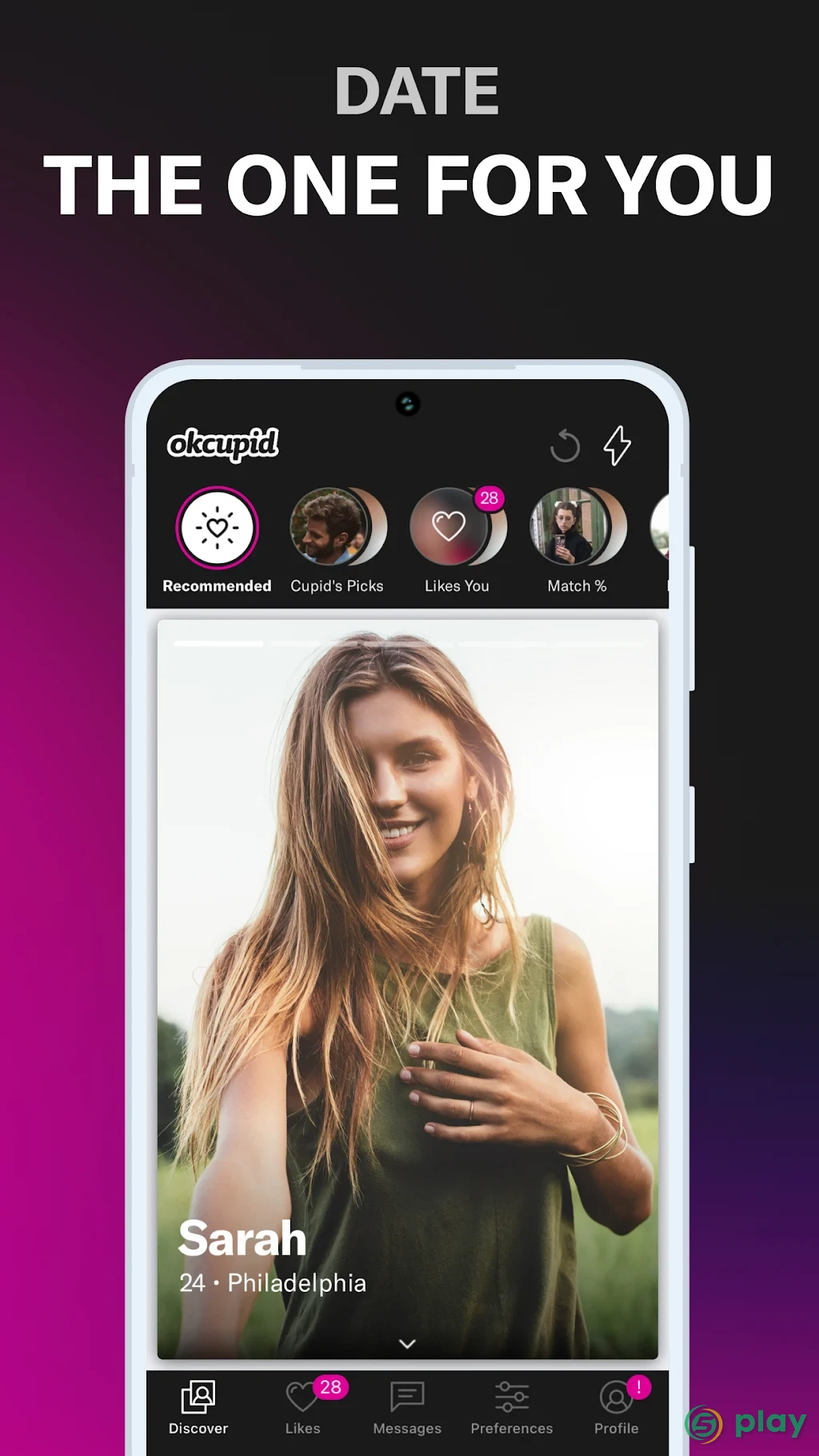 OkCupid - The Online Dating App for Great Dates — скриншот 3