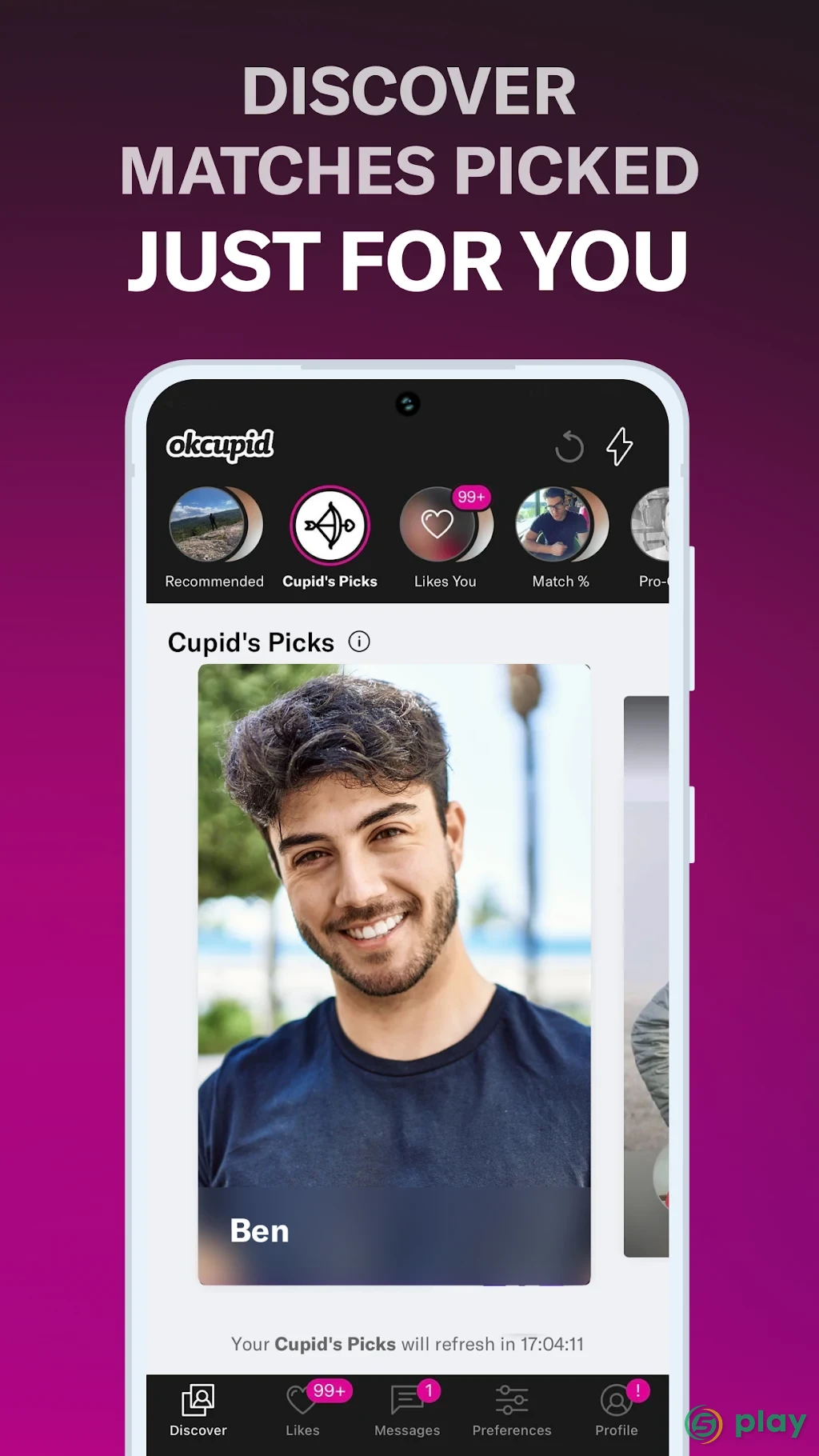 OkCupid - The Online Dating App for Great Dates — скриншот 7