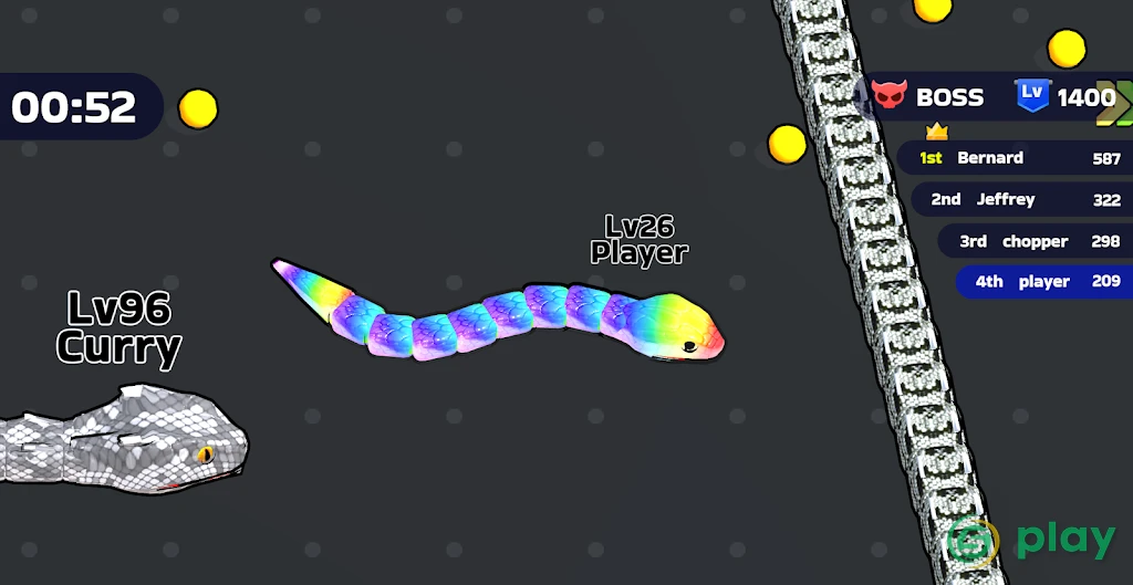 Snake Clash — скриншот 1