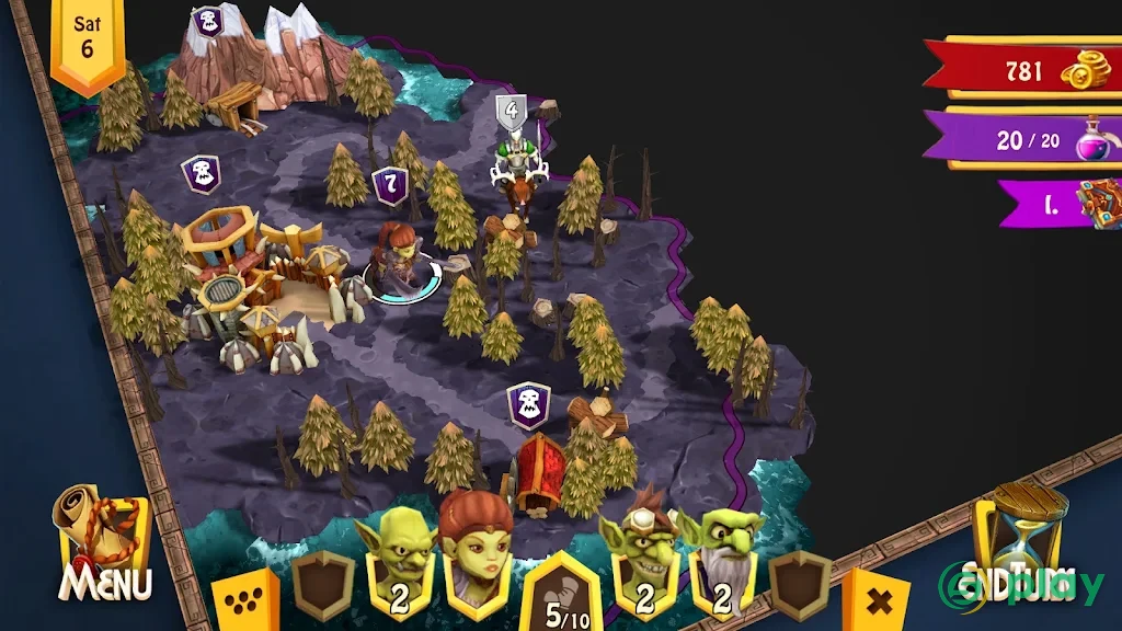 Heroes of Flatlandia — скриншот 3