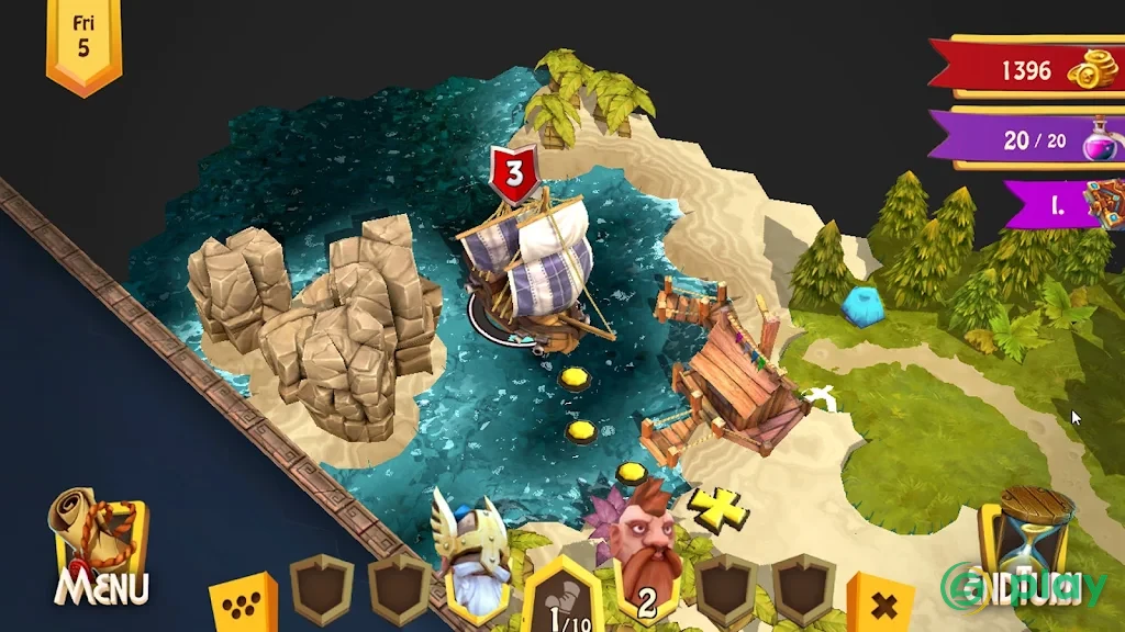 Heroes of Flatlandia — скриншот 4