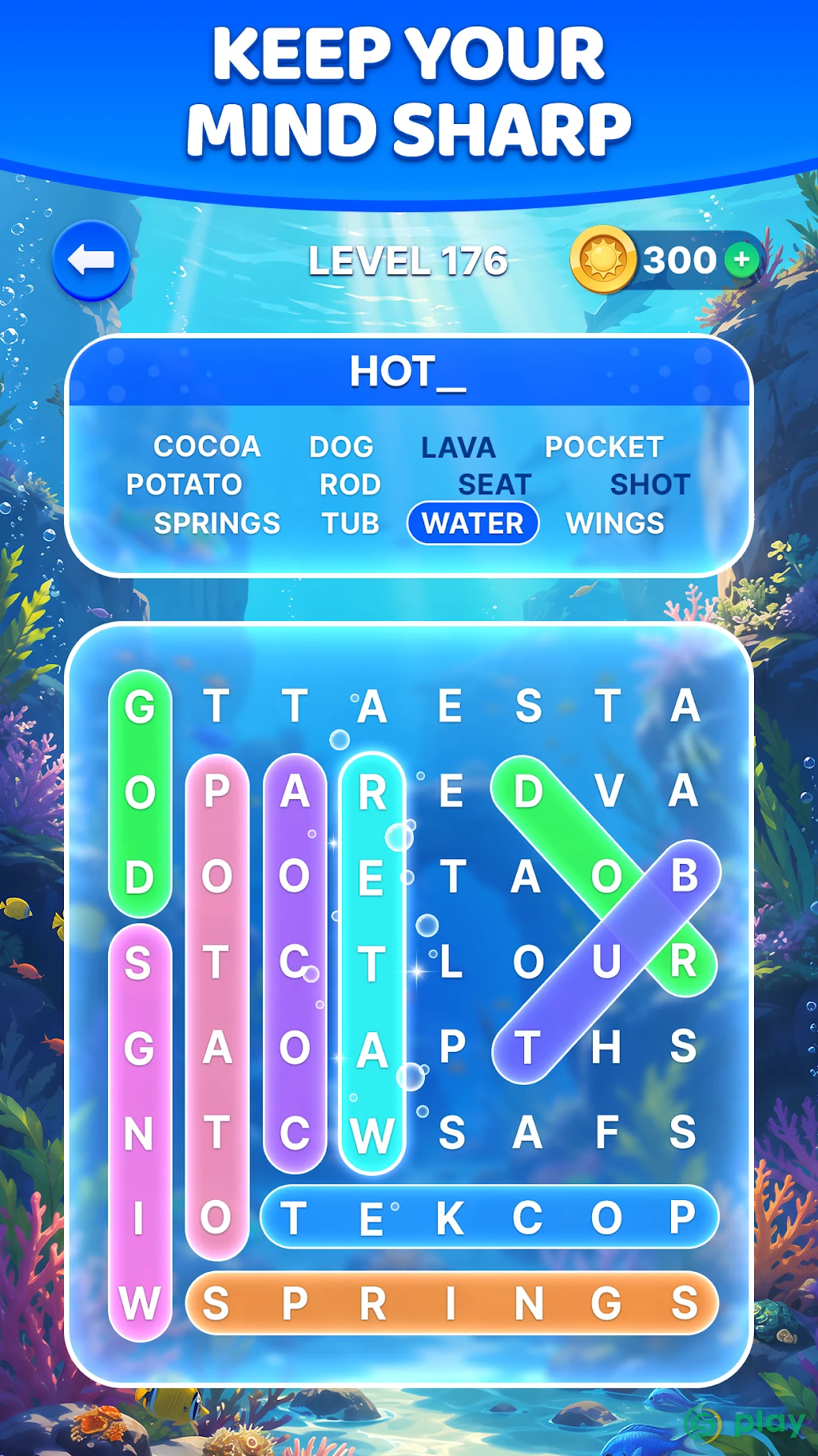 Wordscapes Search — скриншот 1