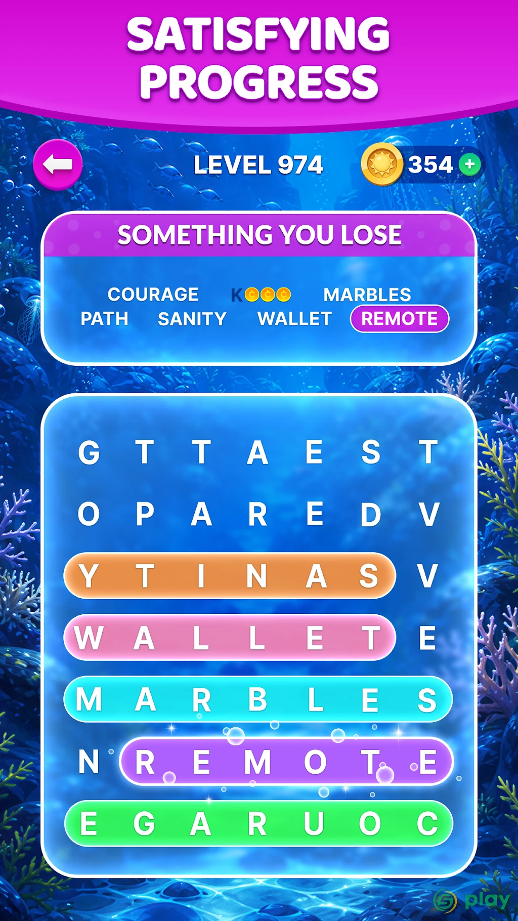 Wordscapes Search — скриншот 6