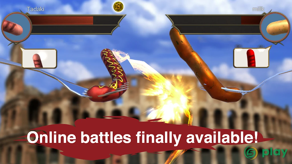 Sausage Legend - Online multiplayer battles — скриншот 1