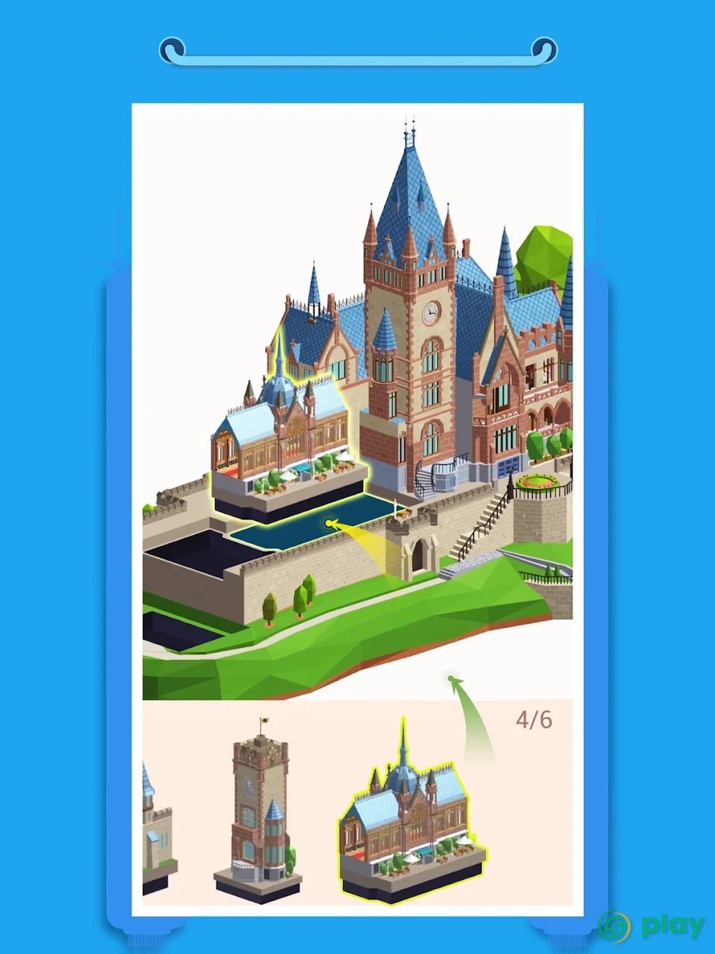 Pocket World 3D - Assemble models unique puzzle — скриншот 7