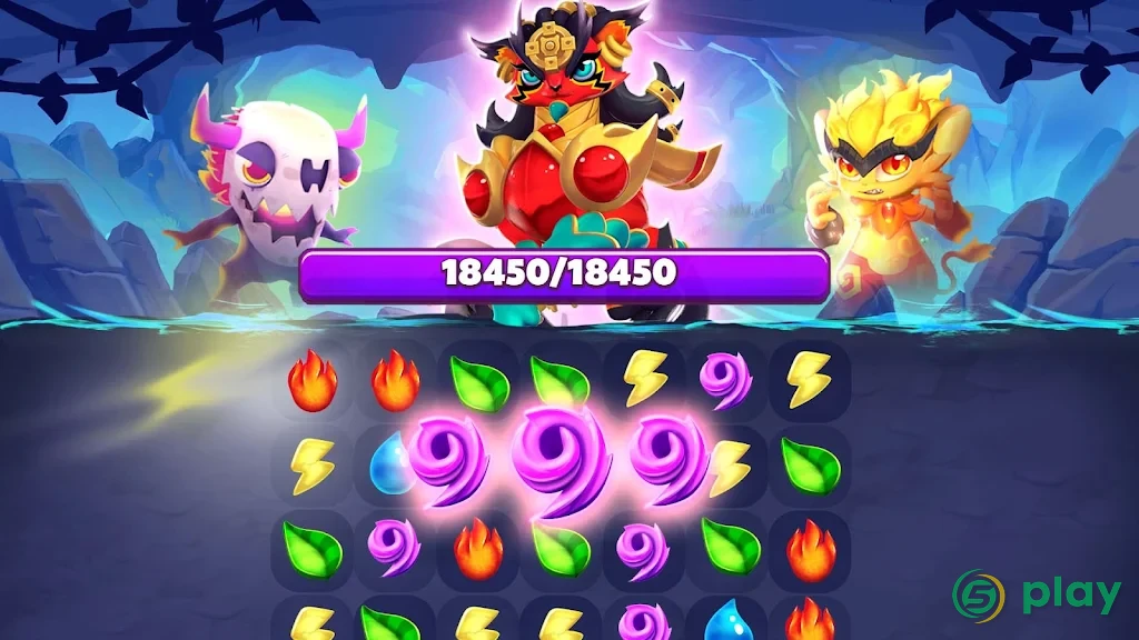 Monster Tales - Multiplayer Match 3 Puzzle Game — скриншот 7