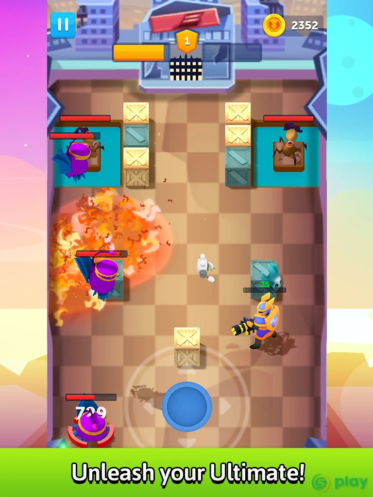 Bullet Knight: Dungeon Crawl Стрелялки игры — скриншот 12