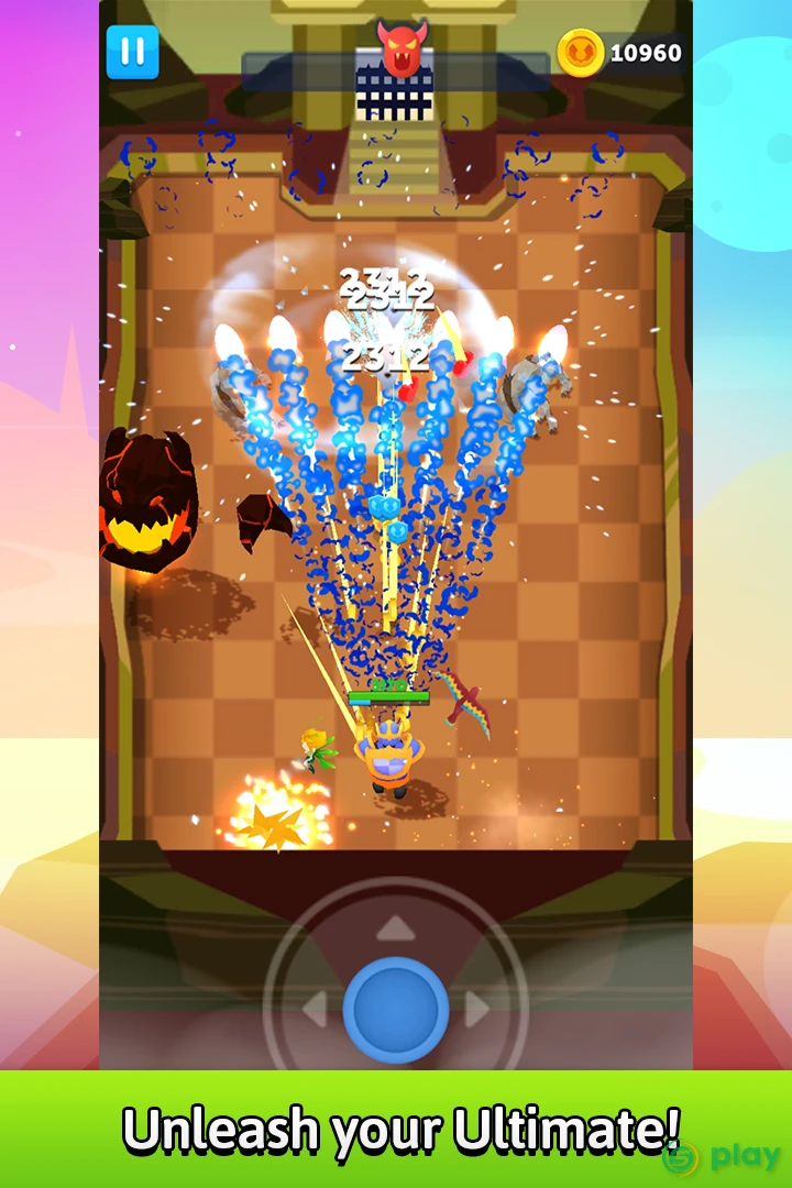 Bullet Knight: Dungeon Crawl Стрелялки игры — скриншот 4