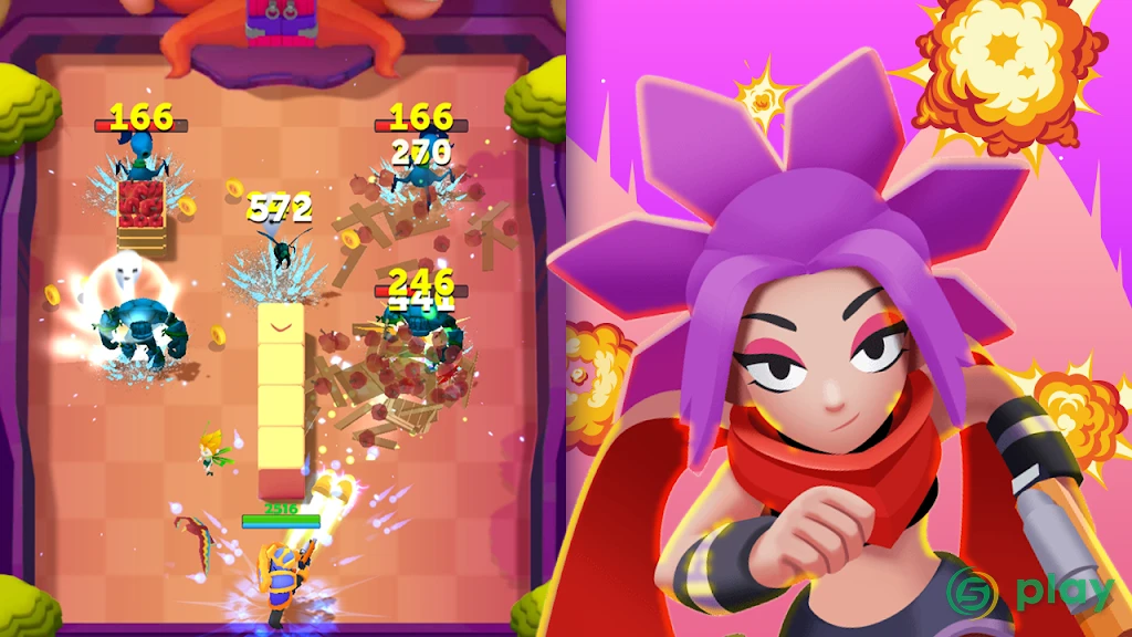 Bullet Knight: Dungeon Crawl Стрелялки игры — скриншот 7
