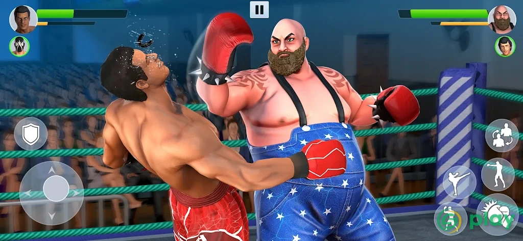 World Tag Team Супер пунш звезда бокса чемпион 3D — скриншот 11