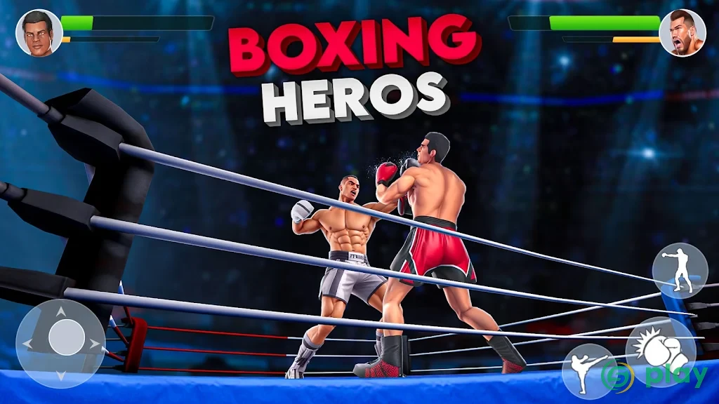 World Tag Team Супер пунш звезда бокса чемпион 3D — скриншот 1